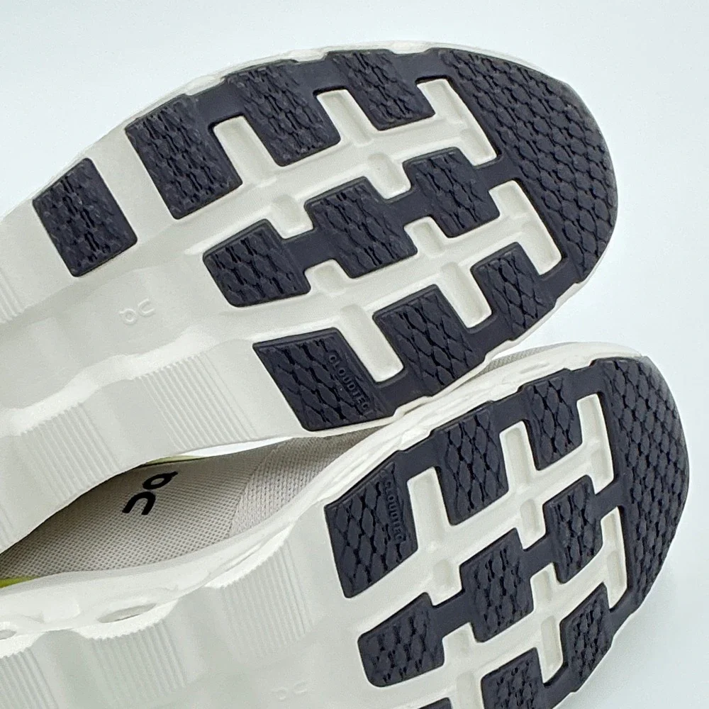 On Running Cloudstratus 3 Womens Size 10 White Lime Road Shoes NEW Sneakers $179